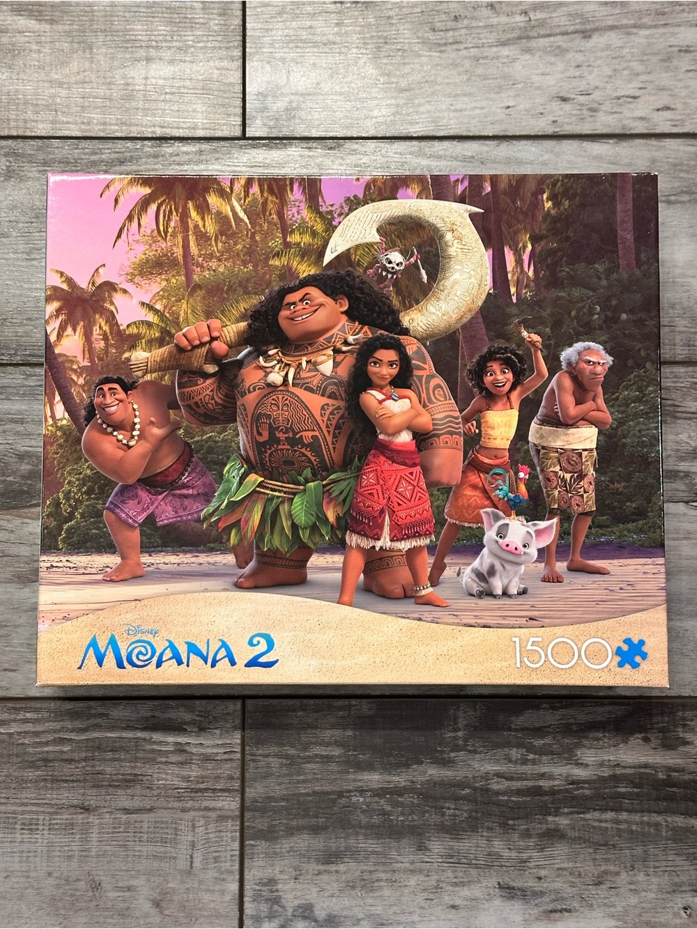 Disney Moana 2 Puzzle 1500 pieces